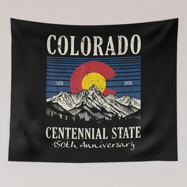 Item preview, Colorado 150Th Anniversary, Centennial State 1876 2026 designed and sold by Mdcazeem.