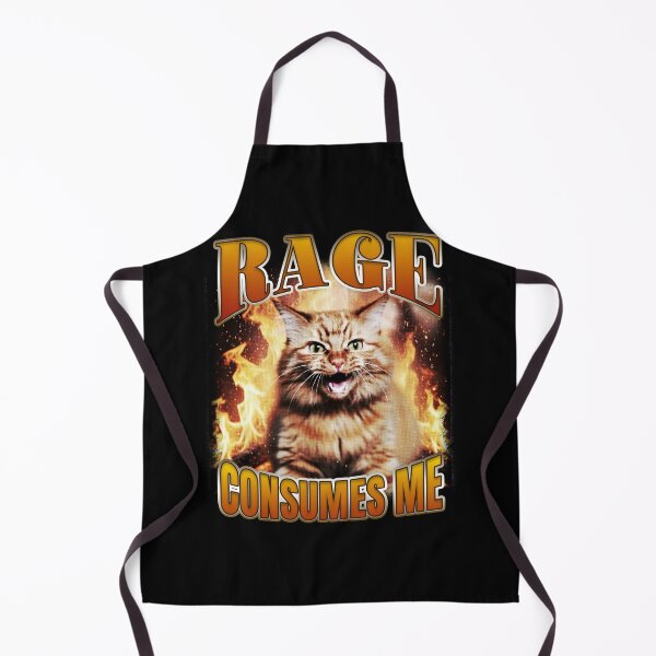 Item preview, Rage Consumes Me Cat Saying designed and sold by bngfx.