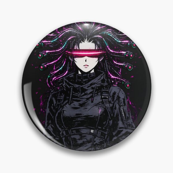 Item preview, Cyber Medusa Protocol — Fiber Optic Anime Goth designed and sold by ChrisDuyen19.