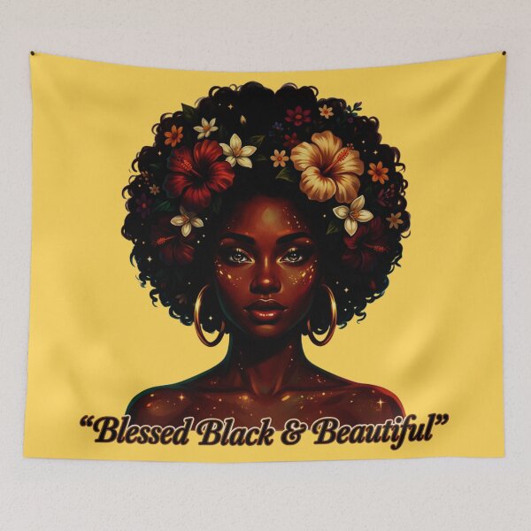 Item preview, Blessed Black & Beautiful the darker the berry designed and sold by BlessedBlackBeautiful.