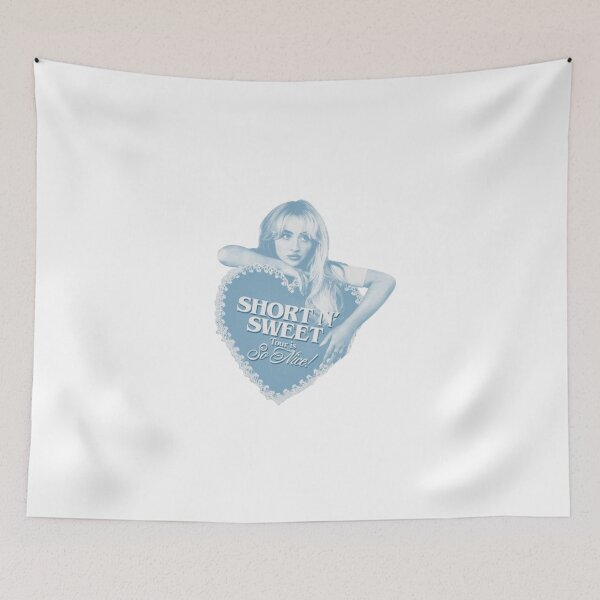 Item preview, Sabrina Carpenter Short N Sweet Tour Is So Nice Heart T-Shirt designed and sold by GloomWood.