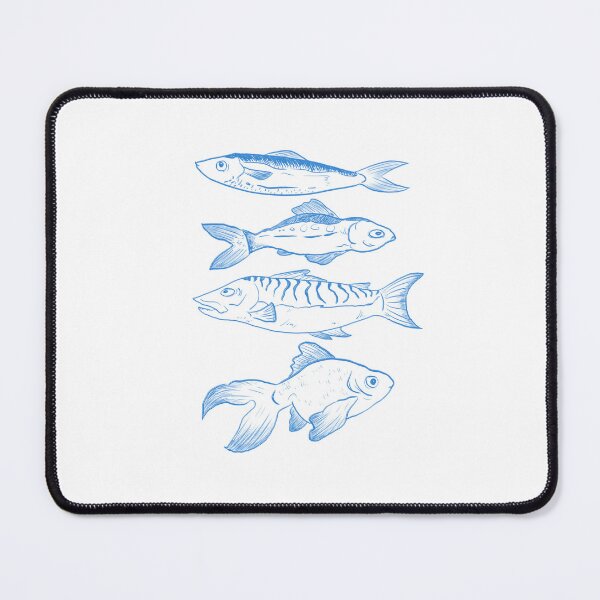 Item preview, Blue Fish designed and sold by HoneyAndBerries.