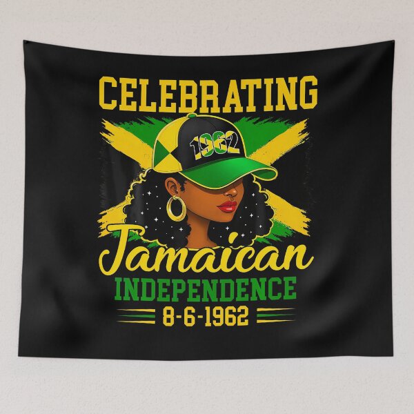 Item preview, Celebrating Jamaica Independence Day Proud Jamaican designed and sold by Mdcazeem.