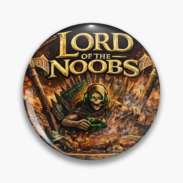 Item preview, Lord of the Noobs rings designed and sold by aventi24.