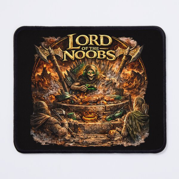 Item preview, Lord of the Noobs rings designed and sold by aventi24.
