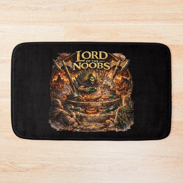 Item preview, Lord of the Noobs rings designed and sold by aventi24.