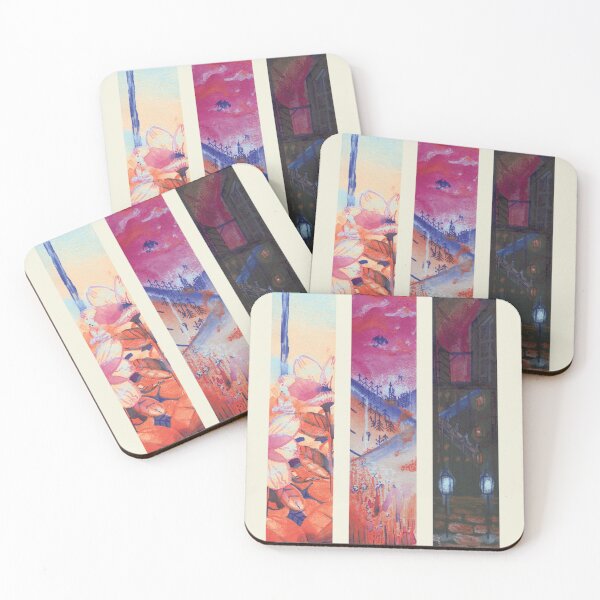 Item preview, Nature & Urban Triptych Mixed Media designed and sold by GreyGnu.
