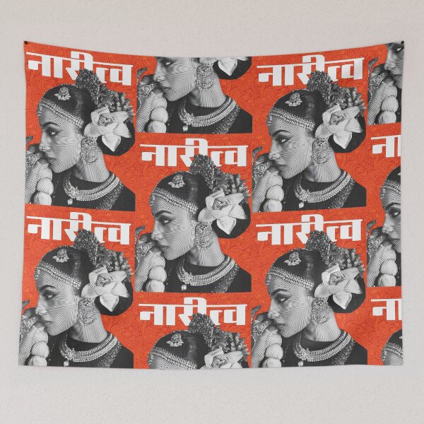 Artikelvorschau, Nari Shakti Vintage Collage | Indische feminine Ästhetik | Retro-Kulturillustration entworfen und verkauft von DuskyMonk.
