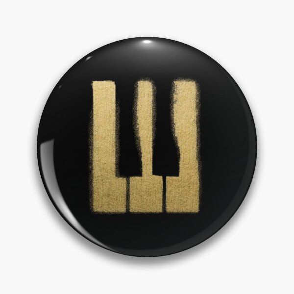 Item preview, BIGBANG Gold Piano Keys Minimalist Band Logo T-Shirt designed and sold by GloomWood.