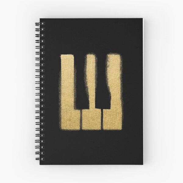 Item preview, BIGBANG Gold Piano Keys Minimalist Band Logo T-Shirt designed and sold by GloomWood.