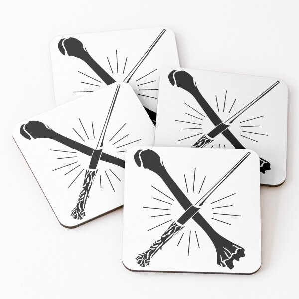 Item preview, Wand and Bone Tattoo designed and sold by curethecat.
