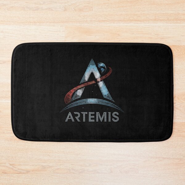 Item preview, Artemis Space Program Logo Pointillism Dot Art Moon Mission designed and sold by KiwiRider.
