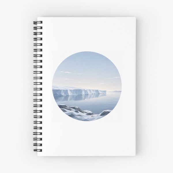Item preview, Silent Ice Shelf designed and sold by Norvian.