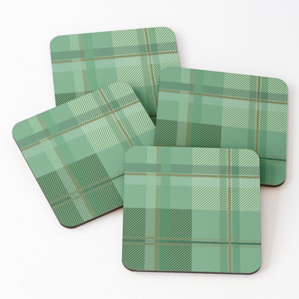 Item preview, Muted Green and Olive Tartan Plaid Pattern designed and sold by Momoko-Hikaru.