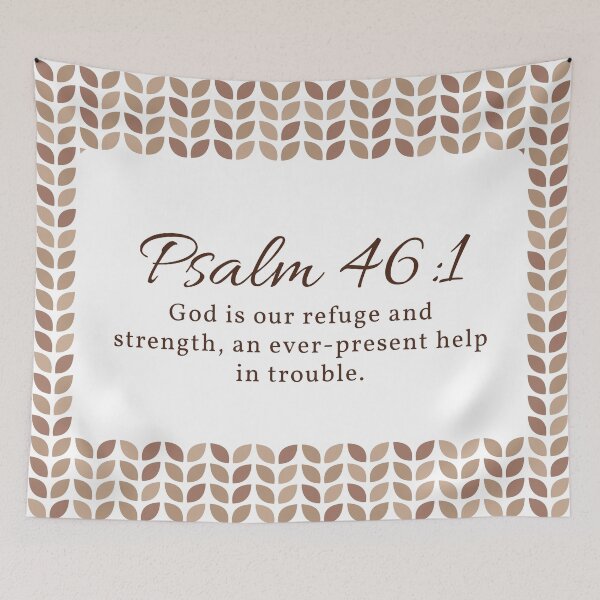 Item preview, Psalm 46:1 - Bible verse designed and sold by MoriaStore.