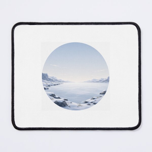 Item preview, Silent Frozen Bay designed and sold by Norvian.