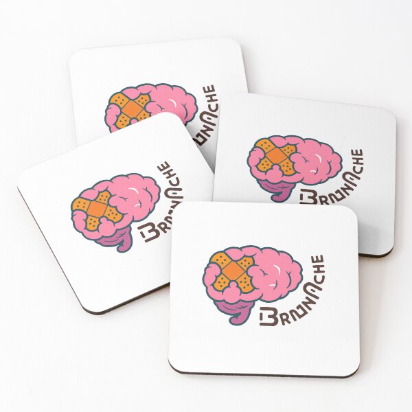 Item preview, Brainache Vintage Retro Mental Health designed and sold by HBDStudio.
