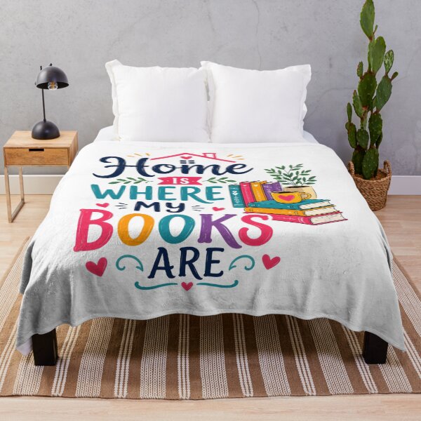Item preview, Home is where my books are designed and sold by nimmitrends.