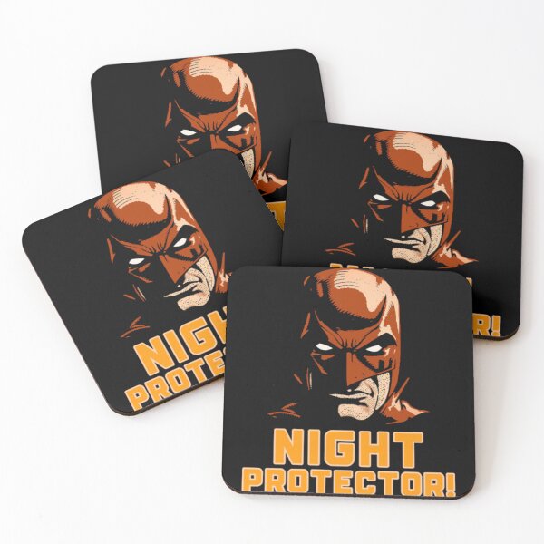 Item preview, Night Protector - Vintage Superhero Vigilante Comic Pop Art designed and sold by GenZFashion000.