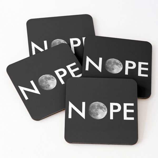 Item preview, Nope  - Fake Moon Landing Conspiracy Theory designed and sold by qarinefesia.