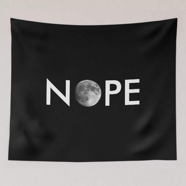 Item preview, Nope  - Fake Moon Landing Conspiracy Theory designed and sold by qarinefesia.