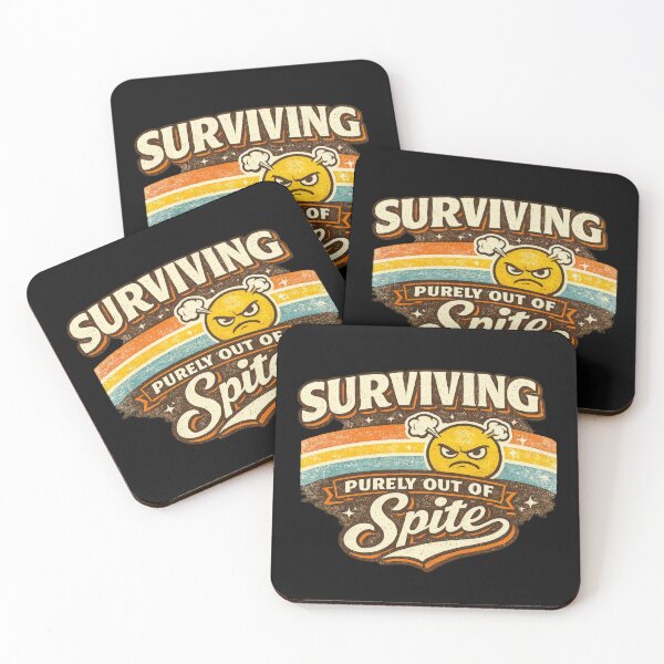 Item preview, Surviving out of Spite designed and sold by Elisabeth Lucas.