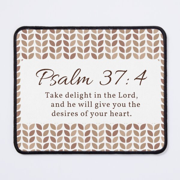 Item preview, Psalm 37:4 - Bible verse designed and sold by MoriaStore.