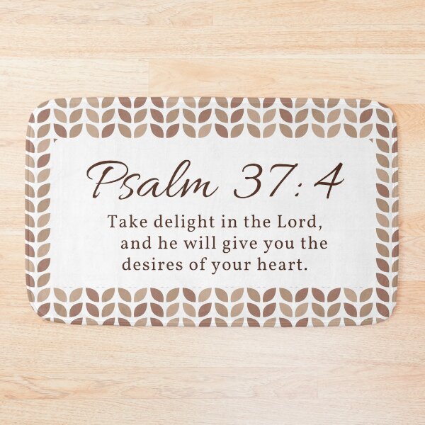 Item preview, Psalm 37:4 - Bible verse designed and sold by MoriaStore.