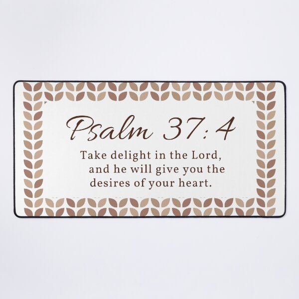 Item preview, Psalm 37:4 - Bible verse designed and sold by MoriaStore.