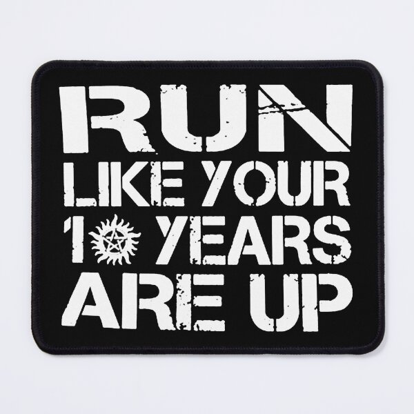 Item preview, Run Like Your 10 Years Are Up Distressed Typography designed and sold by akahyunia.