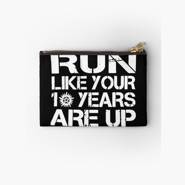 Item preview, Run Like Your 10 Years Are Up Distressed Typography designed and sold by akahyunia.