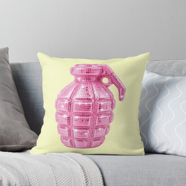 Item preview, Pink Disco Grenade designed and sold by Eleanor Reyelt Art.