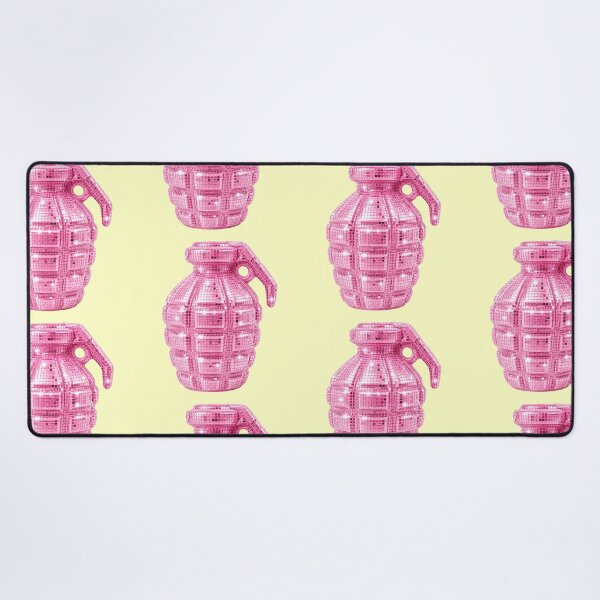 Item preview, Pink Disco Grenade designed and sold by Eleanor Reyelt Art.