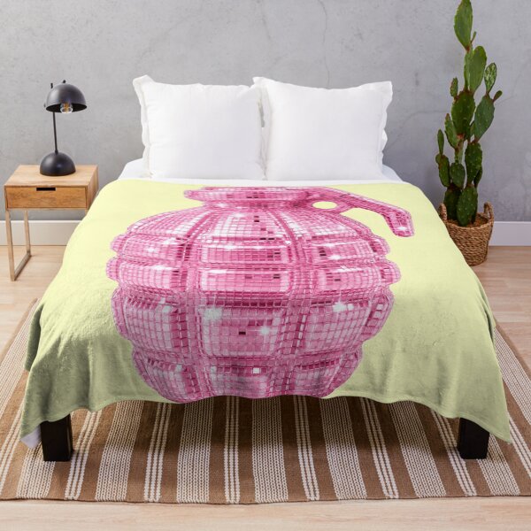Item preview, Pink Disco Grenade designed and sold by Eleanor Reyelt Art.