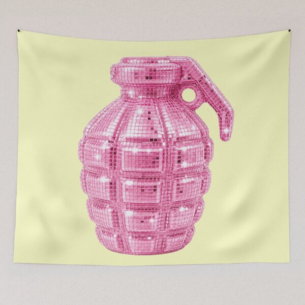 Item preview, Pink Disco Grenade designed and sold by Ellie Dyer.