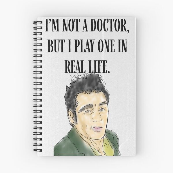Item preview, Im Not A Doctor But I Play One In Real Life Funny Kramer Seinfeld Design designed and sold by Artemis & Woven Collective.