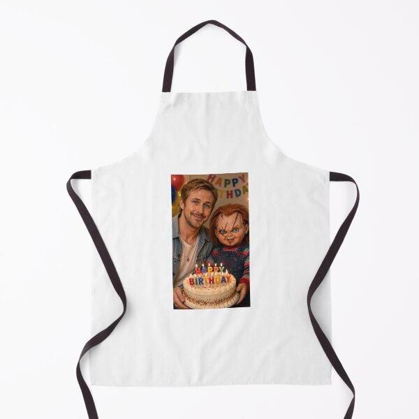Item preview, Ryan gosling chucky horror movie film happy birthday funny meme memes parody designed and sold by CheeseBlueprint.