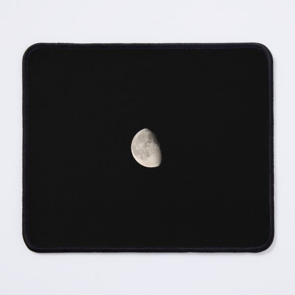 Item preview, Waxing Gibbous Moon Surface and Craters against Pitch Black Sky designed and sold by NorthWild.