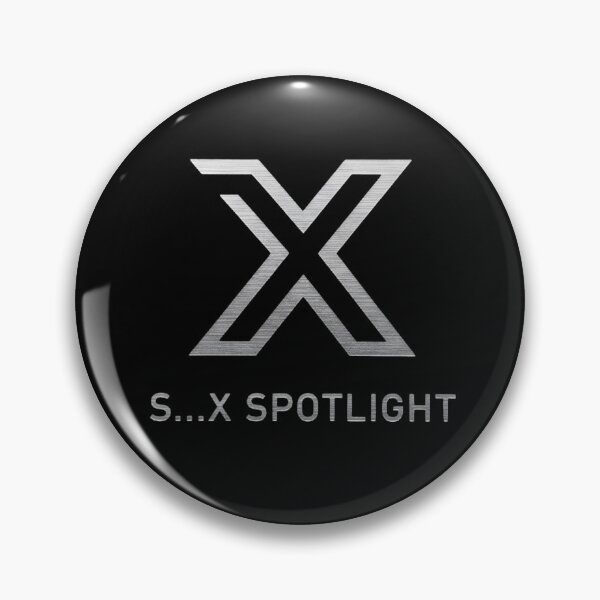 Item preview, Metallic Silver X Logo Spotlight designed and sold by Zee Choice.
