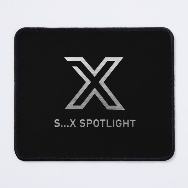 Item preview, Metallic Silver X Logo Spotlight designed and sold by Zee Choice.