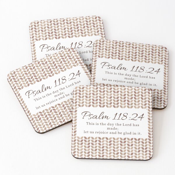Item preview, Psalm 118:24 - Bible verse designed and sold by MoriaStore.