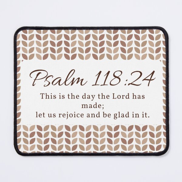 Item preview, Psalm 118:24 - Bible verse designed and sold by MoriaStore.