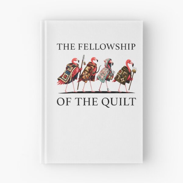 Item preview, The Fellowship Of The Quilt Flamingo Patchwork Quilter Craft designed and sold by Mdcazeem.