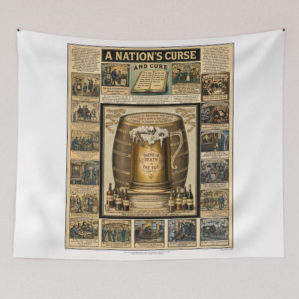 Item preview, A Nations Curse and Cure 1880 designed and sold by Pictures With A Message.