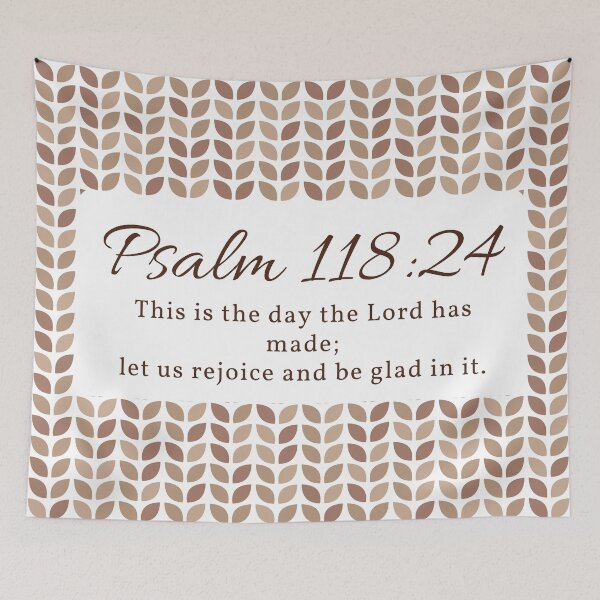 Item preview, Psalm 118:24 - Bible verse designed and sold by MoriaStore.