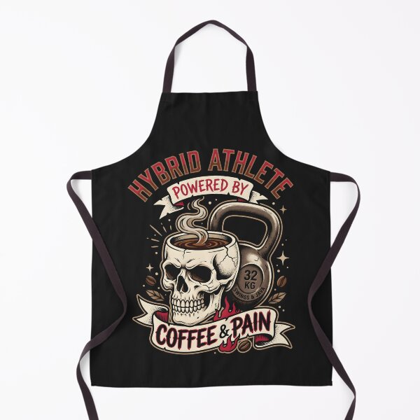Item preview, Hybrid Athlete Fitness Skull Kettlebell Workout Merch designed and sold by SplashTastic.