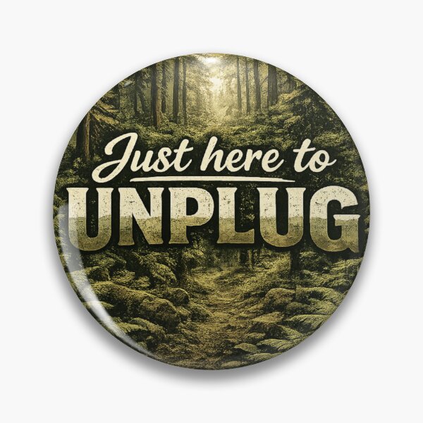 Item preview, Just Here to Unplug designed and sold by ttuniques.