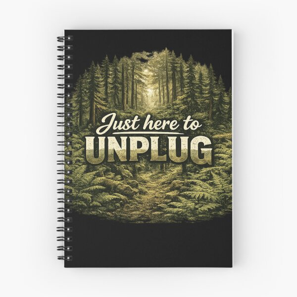 Item preview, Just Here to Unplug designed and sold by ttuniques.