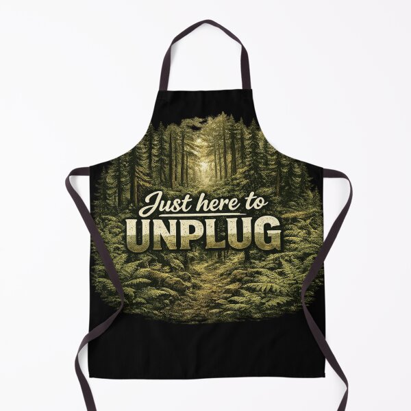 Item preview, Just Here to Unplug designed and sold by ttuniques.