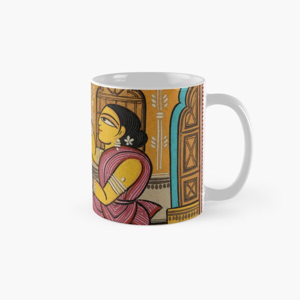 Item preview, Traditional Pattachitra Art – Women in a Palace Courtyard designed and sold by COSAIRe.